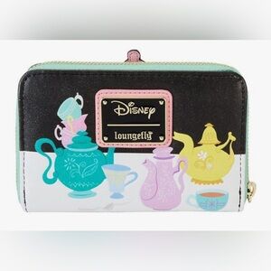 Disney Alice in Wonderland Loungefly Teapot Wallet